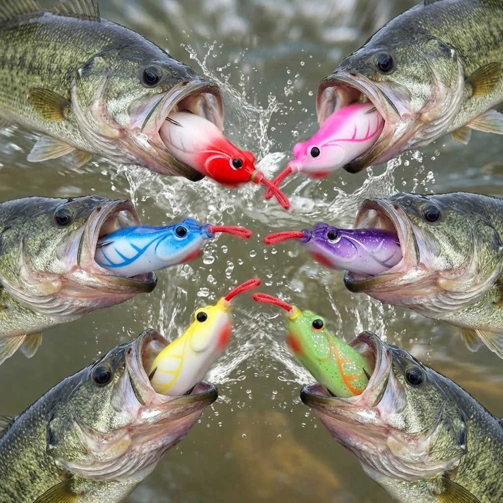 Soft Silicone Bait with Bottom Seal Swim Tail for Freshwater Game Fish