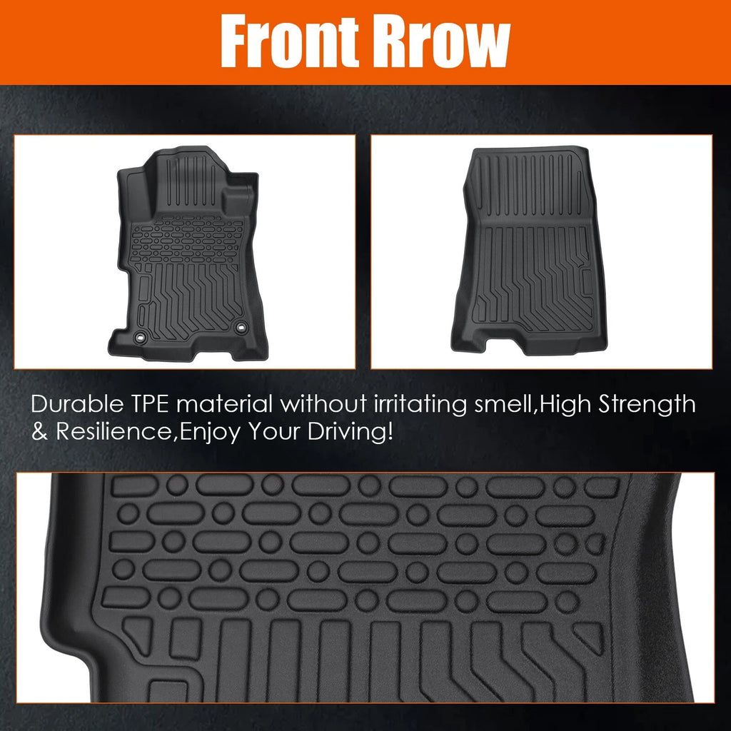 All-Weather Floor Mats for Honda Accord Sedan (2008–2012)