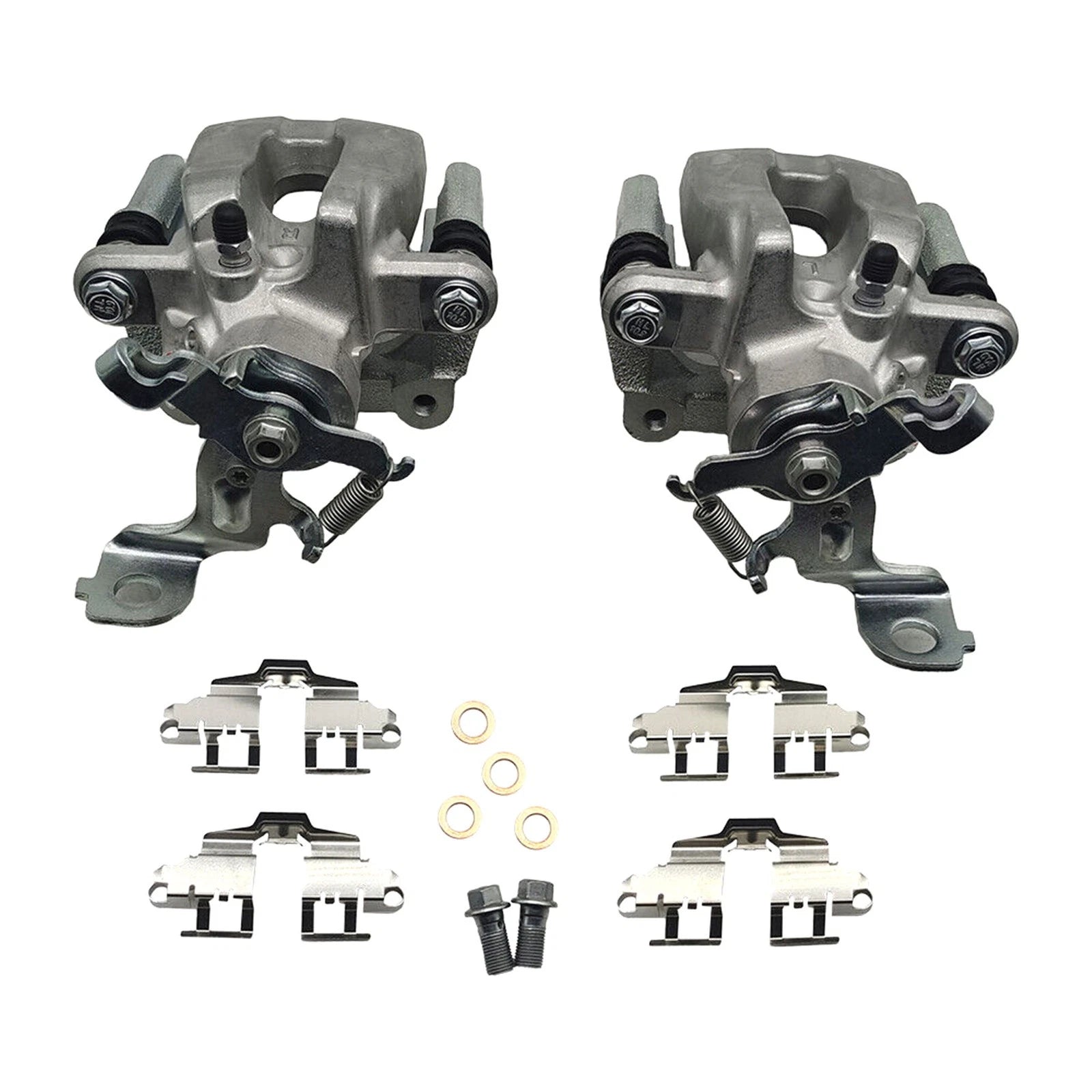 Set of 2 Rear Brake Calipers for Chevy Cruze (2011–2015)