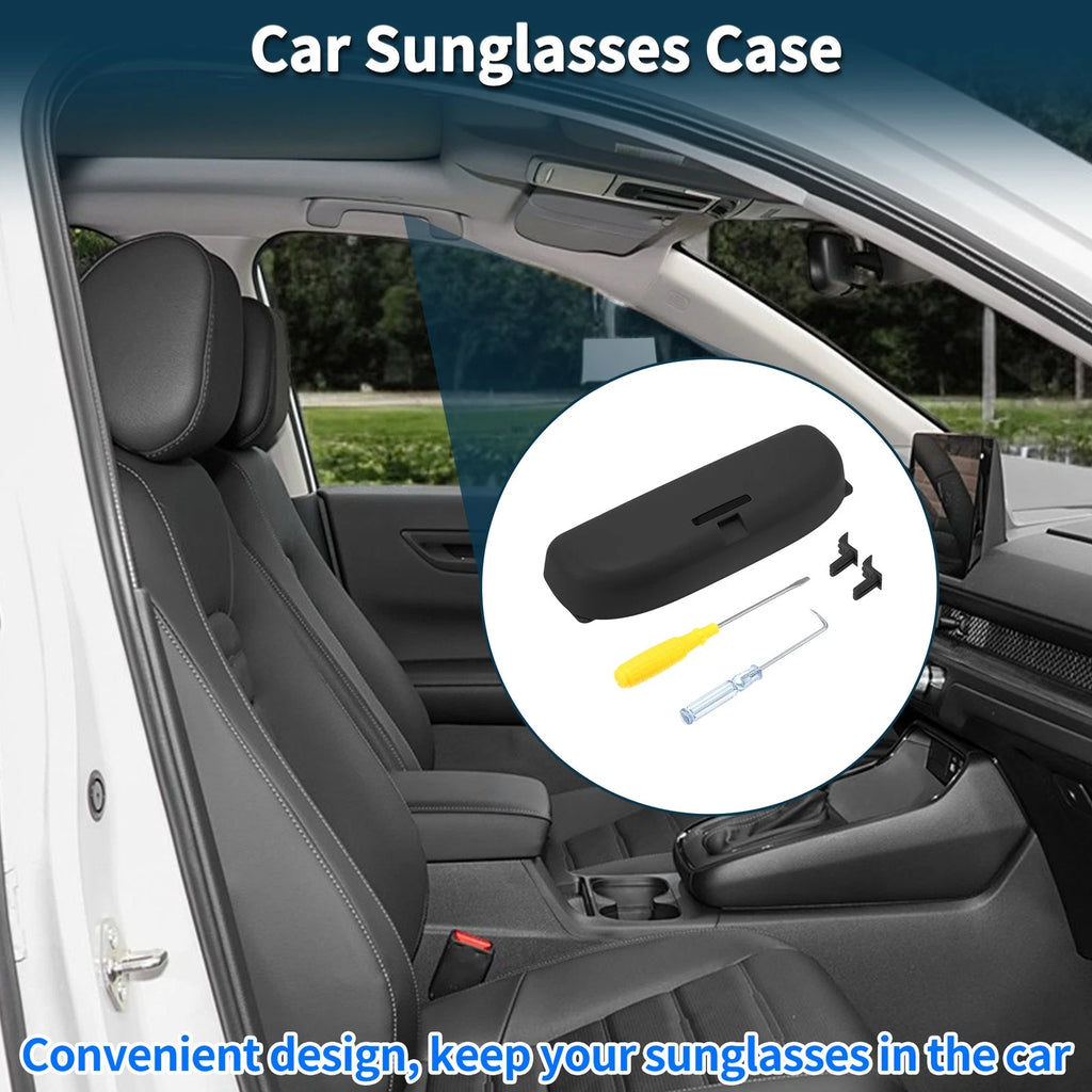 Sunglasses Case for Mercedes-Benz C Class (2015–2021) Eyeglasses Holder Black