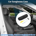 Sunglasses Case for Mercedes-Benz C Class (2015–2021) Eyeglasses Holder Black