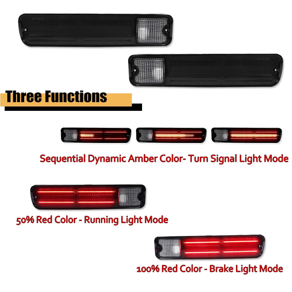Smoked Taillamp Turn Signal Light for Chevy El Camino Malibu GMC Caballero (1979–1987)