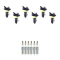 Set of 6 Ignition Coils & NGK Spark Plugs for Envoy Trailblazer (2002–2009)