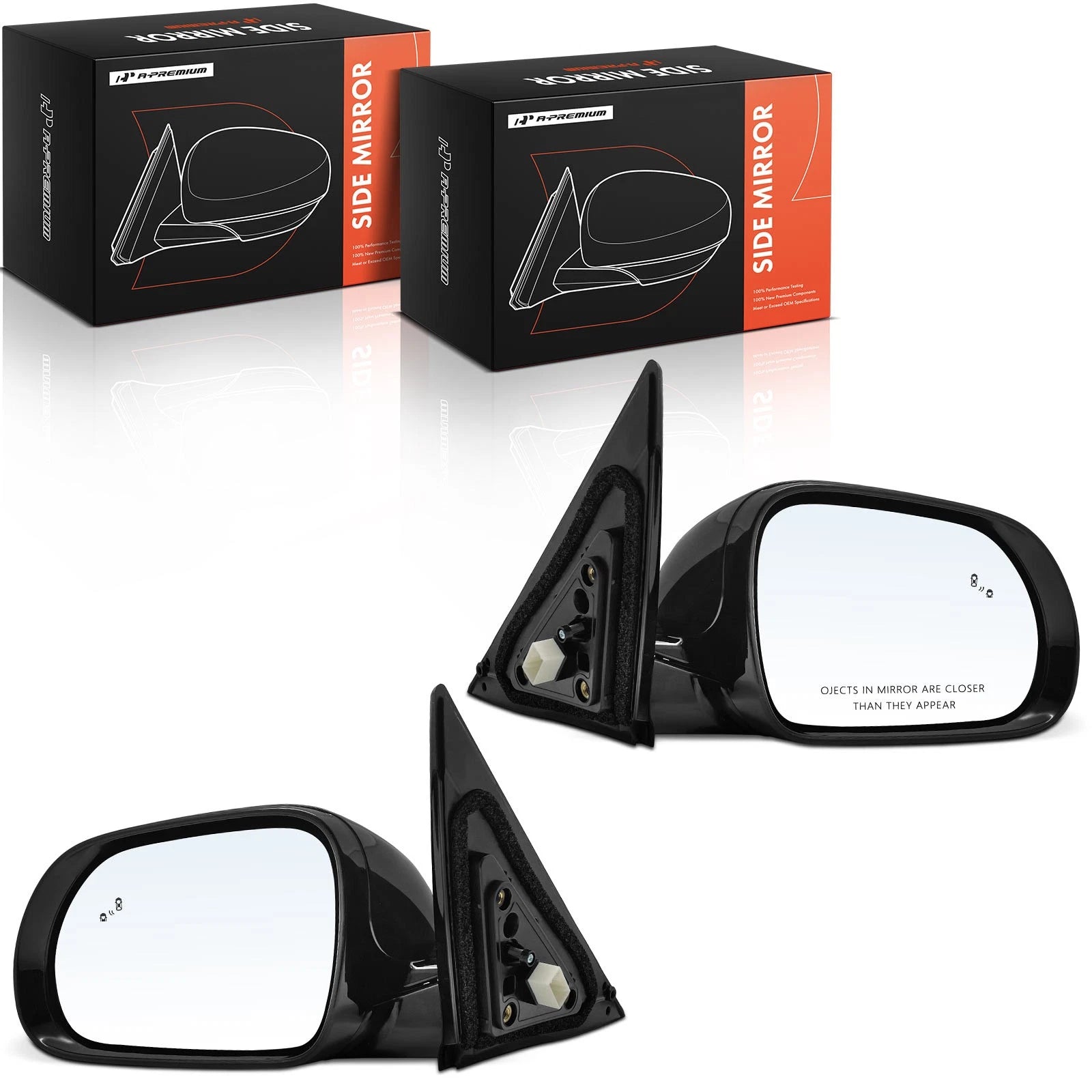 Pair Power Mirror for Kia Soul (2020–2025) with Blind Spot Signal