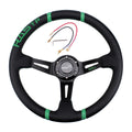 14-Inch Deep Dish Drifting Sport Steering Wheel for Racing