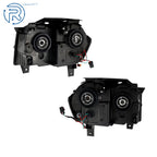 Halogen Headlights for Jeep Grand Cherokee (2005-2007) Black Housing