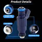 1Pc Fuel Injector No. 0280156300/12609418 for Chevrolet Equinox (2008–2009)