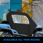 Set of 4 Soft Doors & Rear Panel Cab Enclosures for Can-Am Commander 800/1000 (2011–2020)