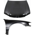 Hood Kit for Honda Accord (1994–1995) 2pc Primed Steel