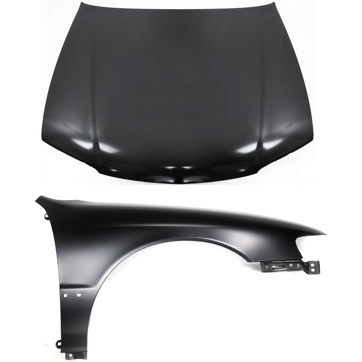 Hood Kit for Honda Accord (1994–1995) 2pc Primed Steel