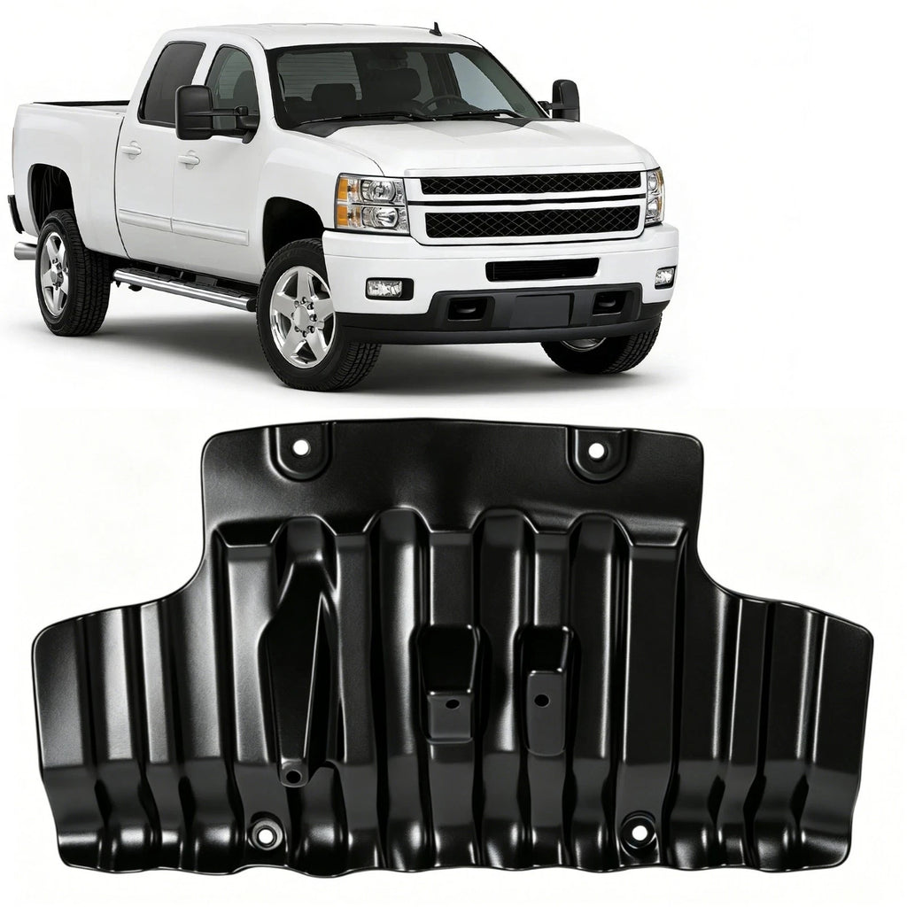 Engine Splash Shield Under Cover for Silverado Sierra 2500 3500 HD (2011–2019)