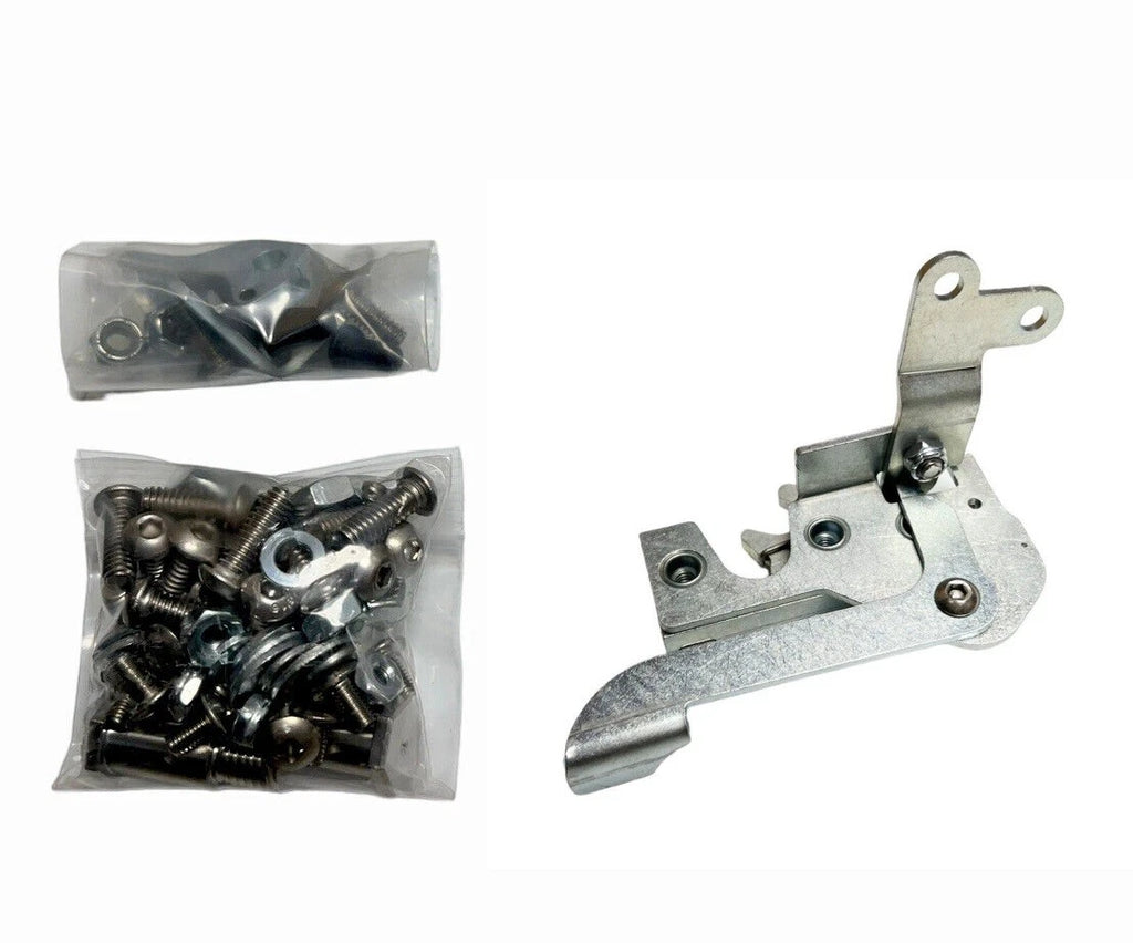 Bolt-In Bear Claw Door Latches Kit for Stock 1955–1959 Chevy Truck Long