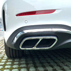 Chrome Exhaust Tip Trim Cover for Mercedes-Benz C-Class W206 (2022–2025)