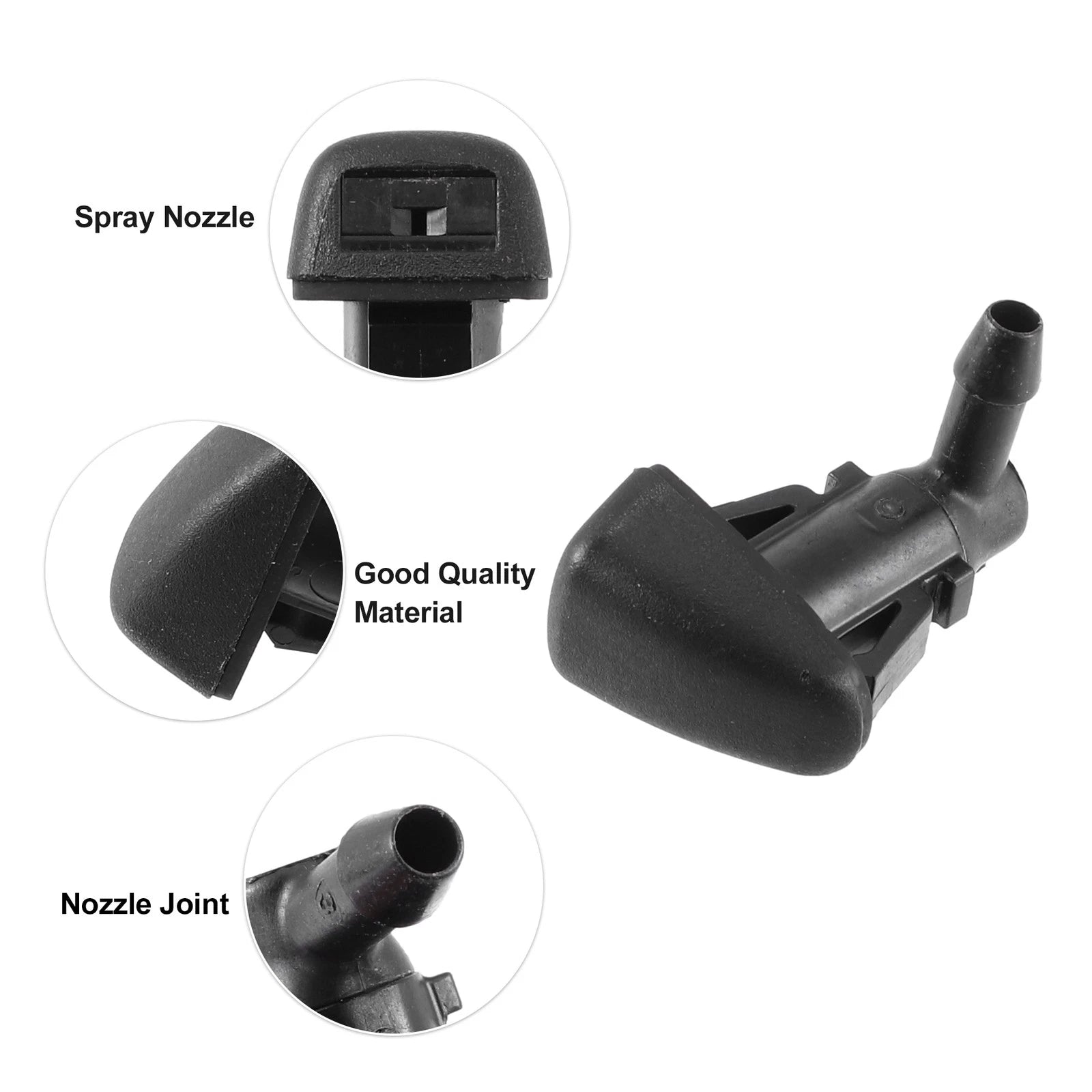 2X Front Windshield Washer Nozzle for Chevrolet Cruze (2011–2016)