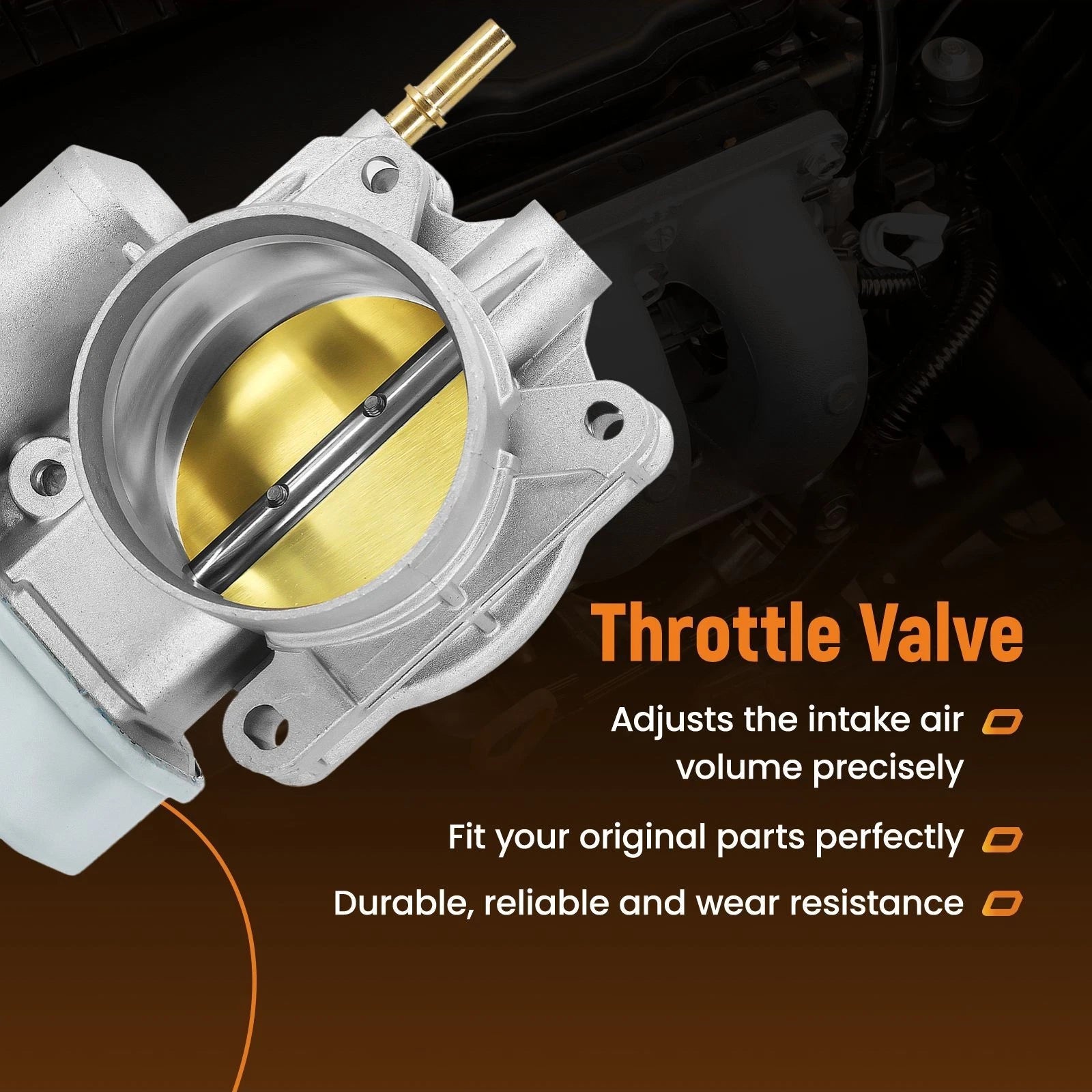Throttle Body for Chevrolet Cobalt 2005–2007, Colorado 2004–2006