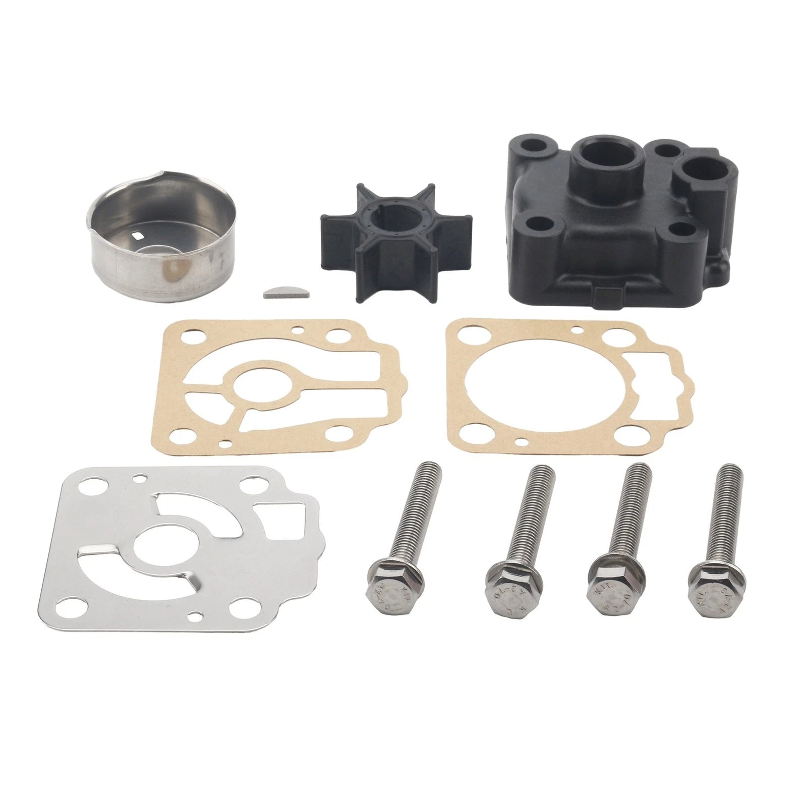 Water Pump Repair Impeller Kit for Mercury Mariner 40-50 HP (1990-2023)