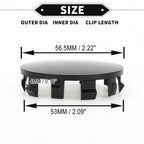 Set of 4 Wheel Hub Center Caps for BMW 5 Series G30 (2017–2023) 56.5mm OD