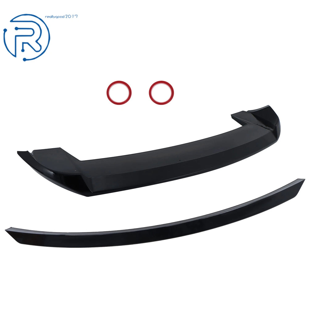 Spoiler Roof Rear + Mid Wing for Jeep Grand Cherokee (2013–2021) Black
