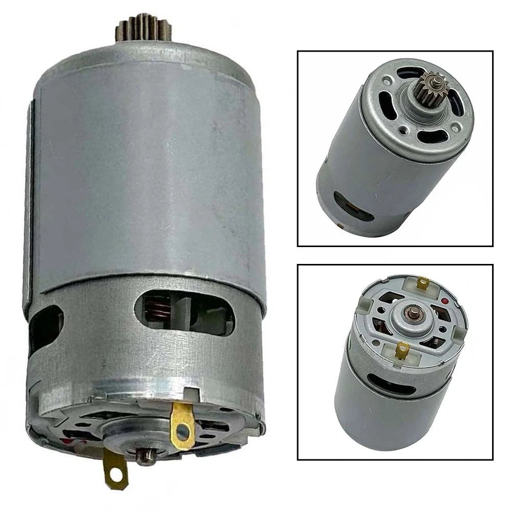 Brushed DC Motor 550 14.4V 13 Tooth for Portable Drill Tools (2010–2023)