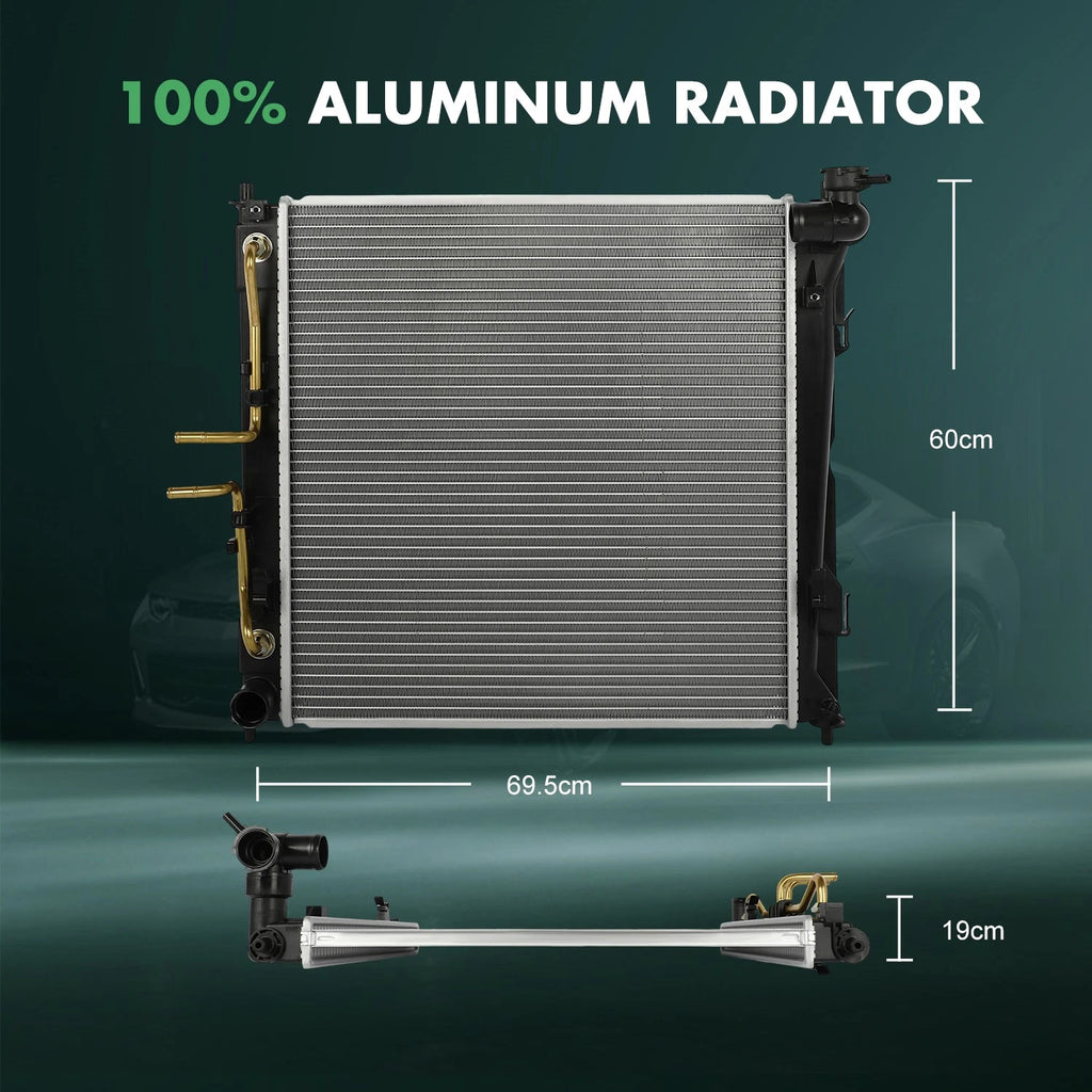 Radiator for Hyundai Sonata (2011–2014) & Kia Optima (2011–2015)
