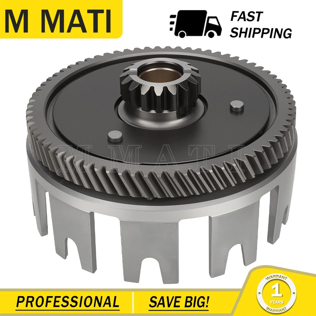 Outer Clutch Basket Gear 3JM-16150-01 for Yamaha Blaster YFS200 (1988–2006)