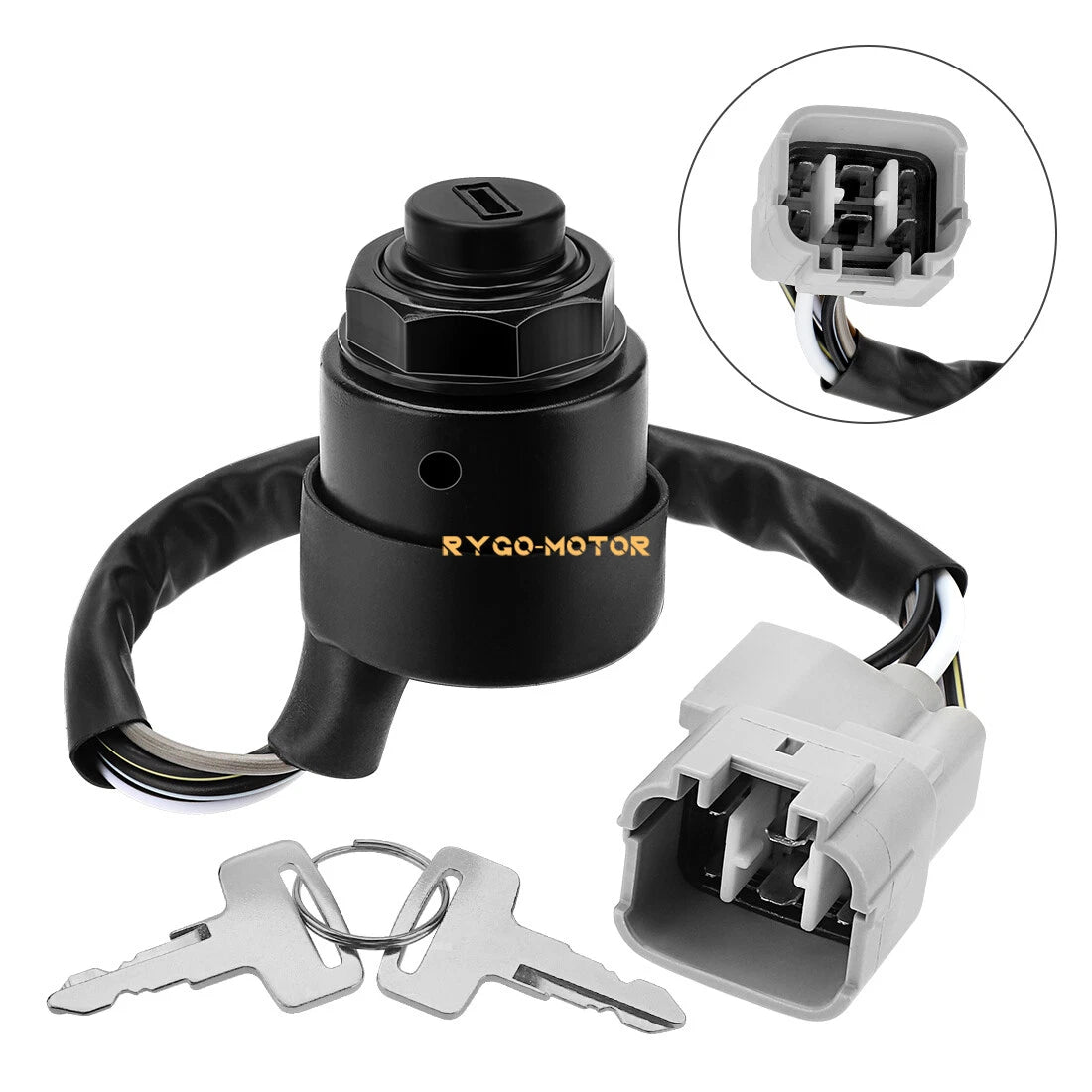 Ignition Key Switch for Kawasaki Teryx 750 KRF750 FI 4X4 (2008–2013) 27005-0036