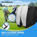 Heavy Duty Waterproof Golf Cart Cover for EZGO, Club Car, Yamaha (4 Passenger)