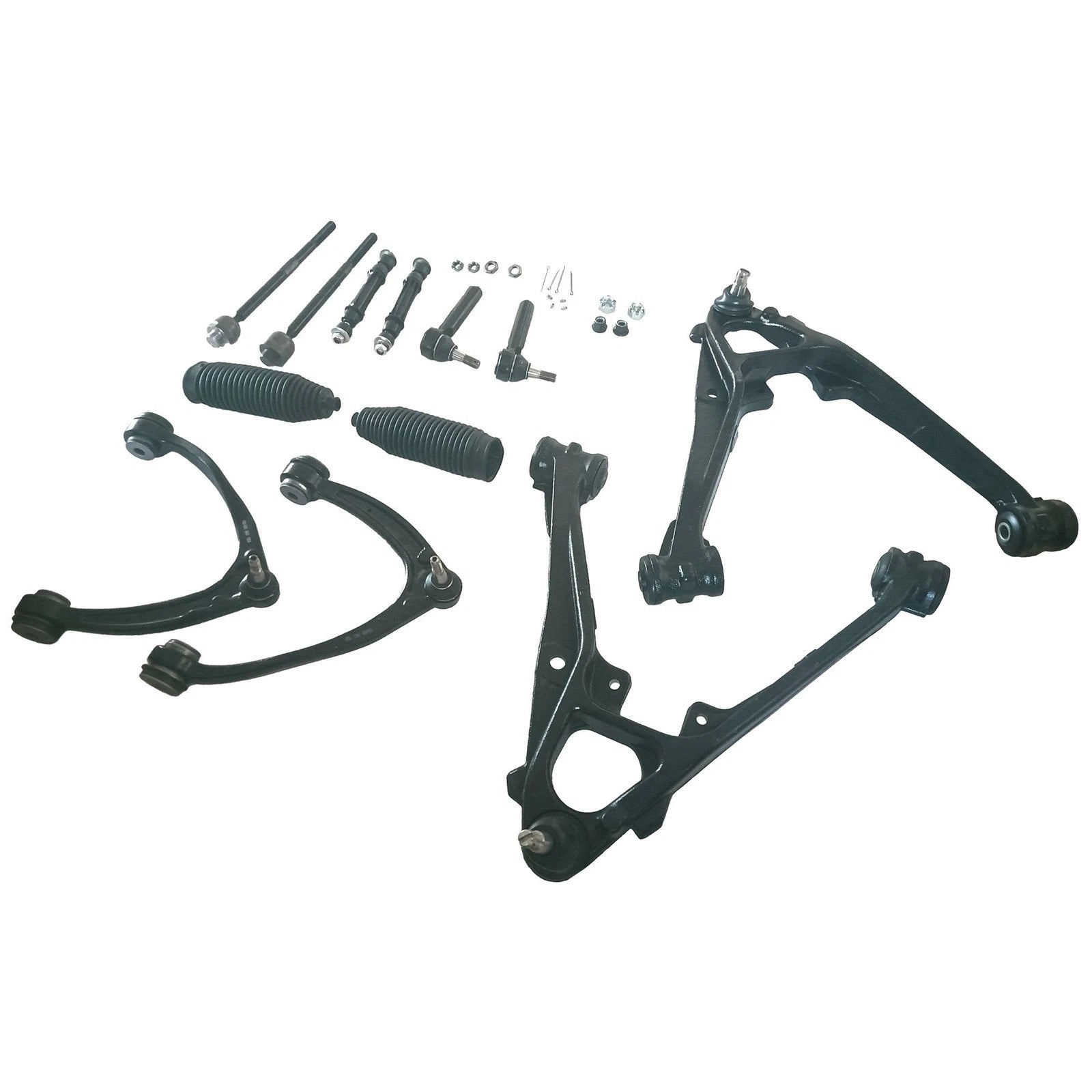 12X Front Upper Lower Control Arm Tie Rod for Silverado 1500 GMC Sierra (2007–2018) K80669