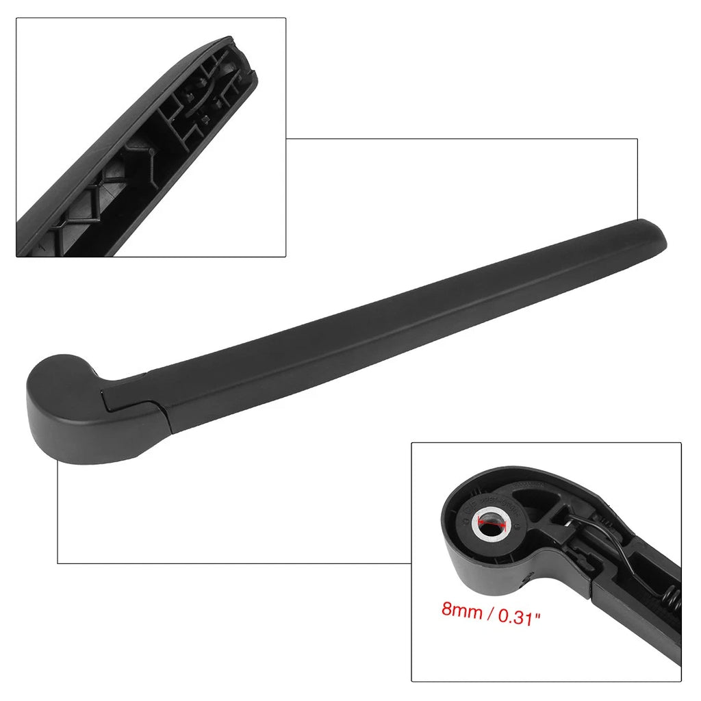 Set of 2 Rear Windshield Wiper Blade Arms 405mm for Audi A4 Allroad (2009–2019)