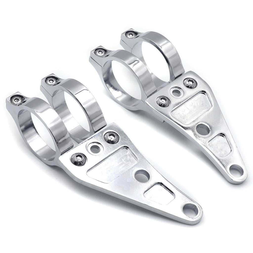 39mm Turn Signal Clamps Headlight Mount Bracket for Harley (Cafe Racer)