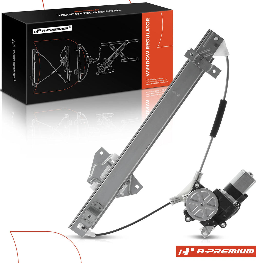 Rear LH Electric Window Regulator with Motor for Mitsubishi Montero (1992–2000)