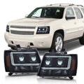 LED Projector Headlights for Chevy Avalanche Tahoe Suburban (2007–2014)