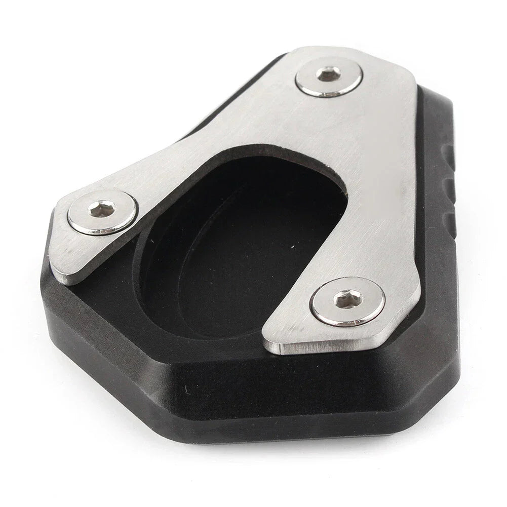 Side Stand Kickstand Foot Plate Pad for Kawasaki Z800 (2013-2016) Black
