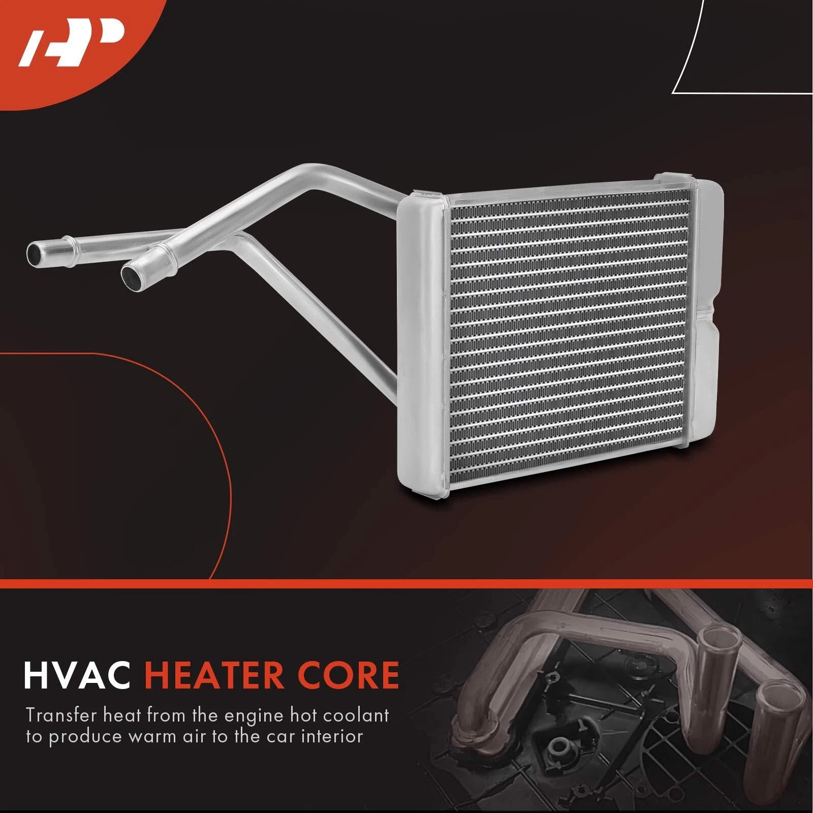 HVAC Heater Core for GMC Envoy, Chevy Trailblazer, Oldsmobile Bravada (2002â2009)