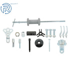 17PCS Wrench Adapter Axle Bearing Hub Tool Kit Slide Hammer Dent Puller