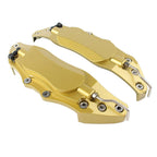 3D Metal Brake Caliper Covers  Large Gold for Universal Car (18''+)
