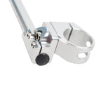46mm Handle Bar Clip On for Kawasaki Ninja ZX6R ZX9R (1998–2002) Silver