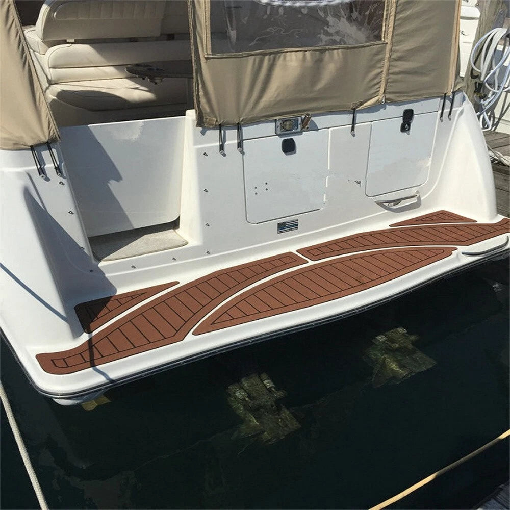 Swim Platform Cockpit Pad for Maxum 3000 SCR (1999) - EVA Foam Teak Deck Flooring