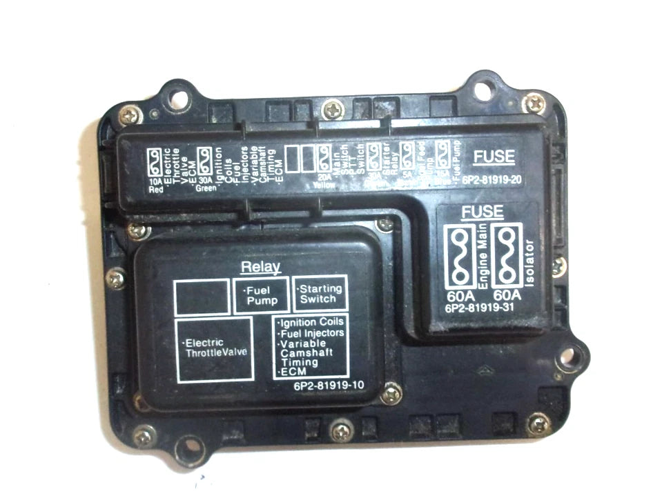 Fuse Box Assy for Yamaha 225-250HP (2005–2010) 6P2-82170-00-00