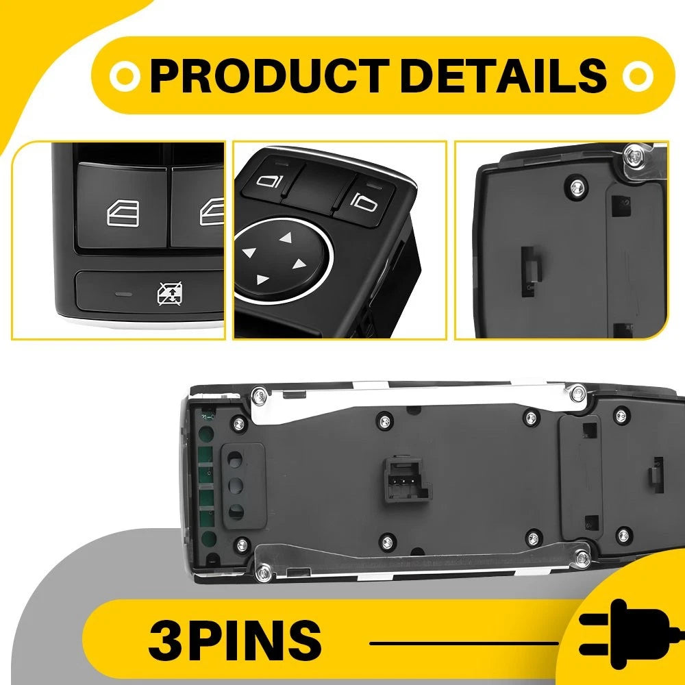 Master Power Window Switch for Mercedes-Benz CLA250 (2014–2017)