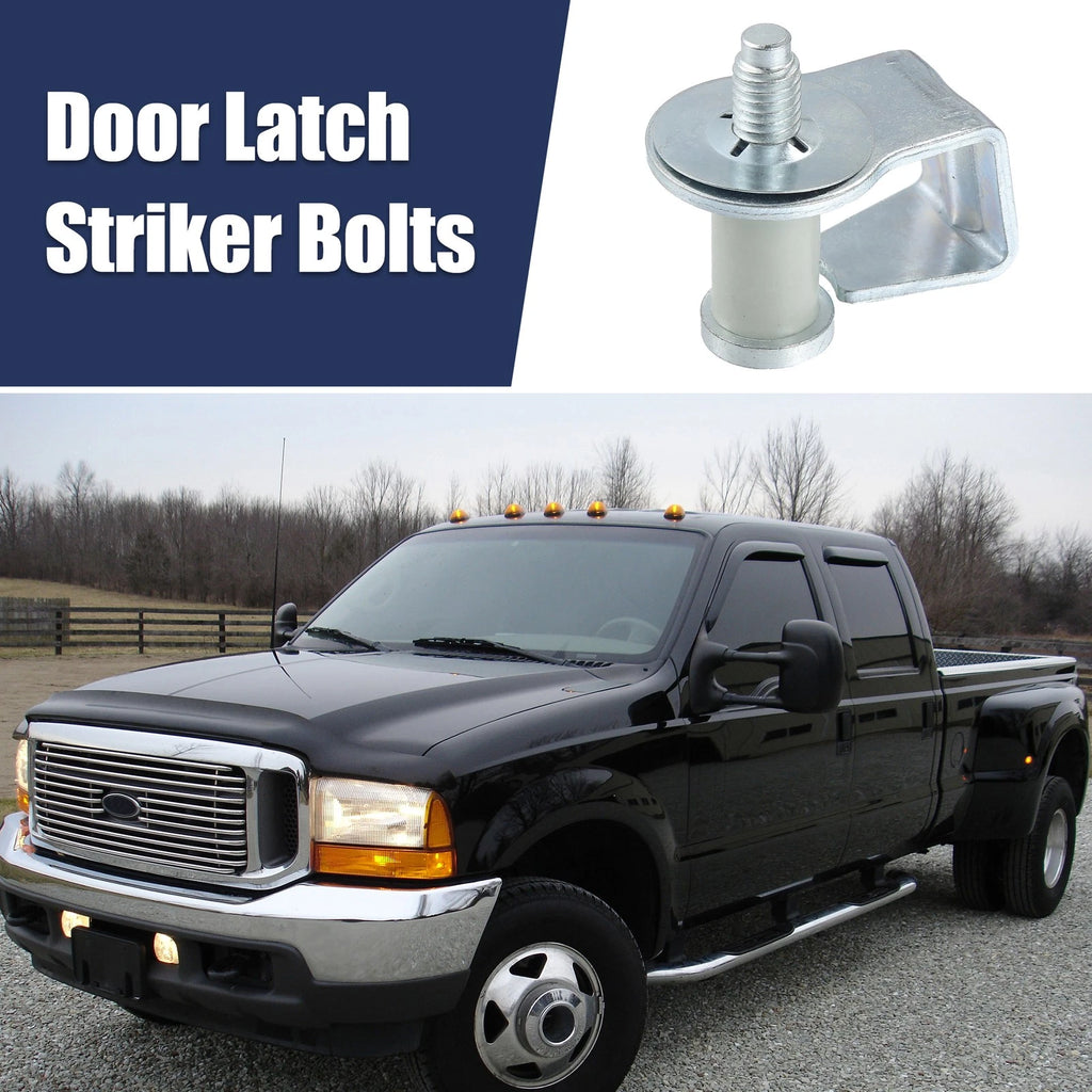 2 Pcs Door Latch Lock Striker Bolts for Ford Mercury 