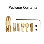 8Pcs Drill Bit Set for Electric Collet Drill (0.5-3mm)
