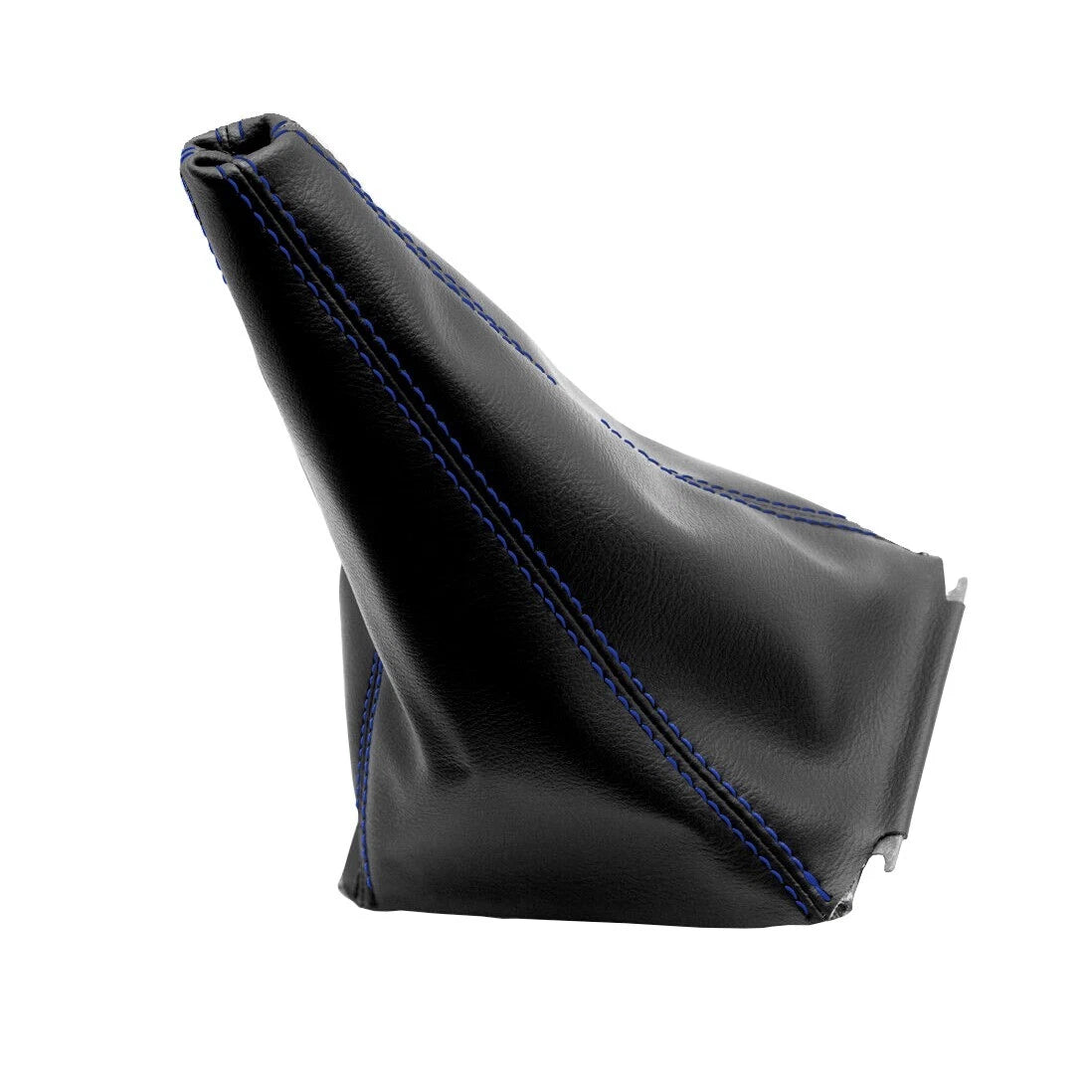 Manual Shift Boot for Jeep Wrangler (2003–2006) Blue Stitch Leather Synthetic