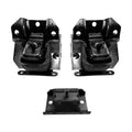 Set of 3 Engine and Transmission Mounts for Cadillac Escalade, Chevy Silverado 1500, Tahoe, Yukon (2007–2014)