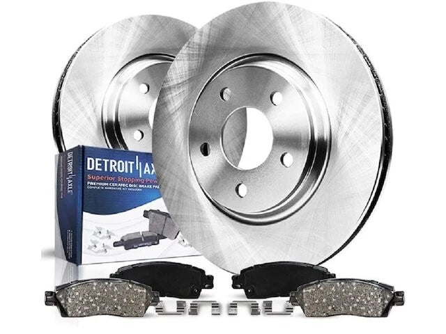 Front Brake Pad and Rotor Kit for Mazda CX-7 (2007–2012) SZ322GN
