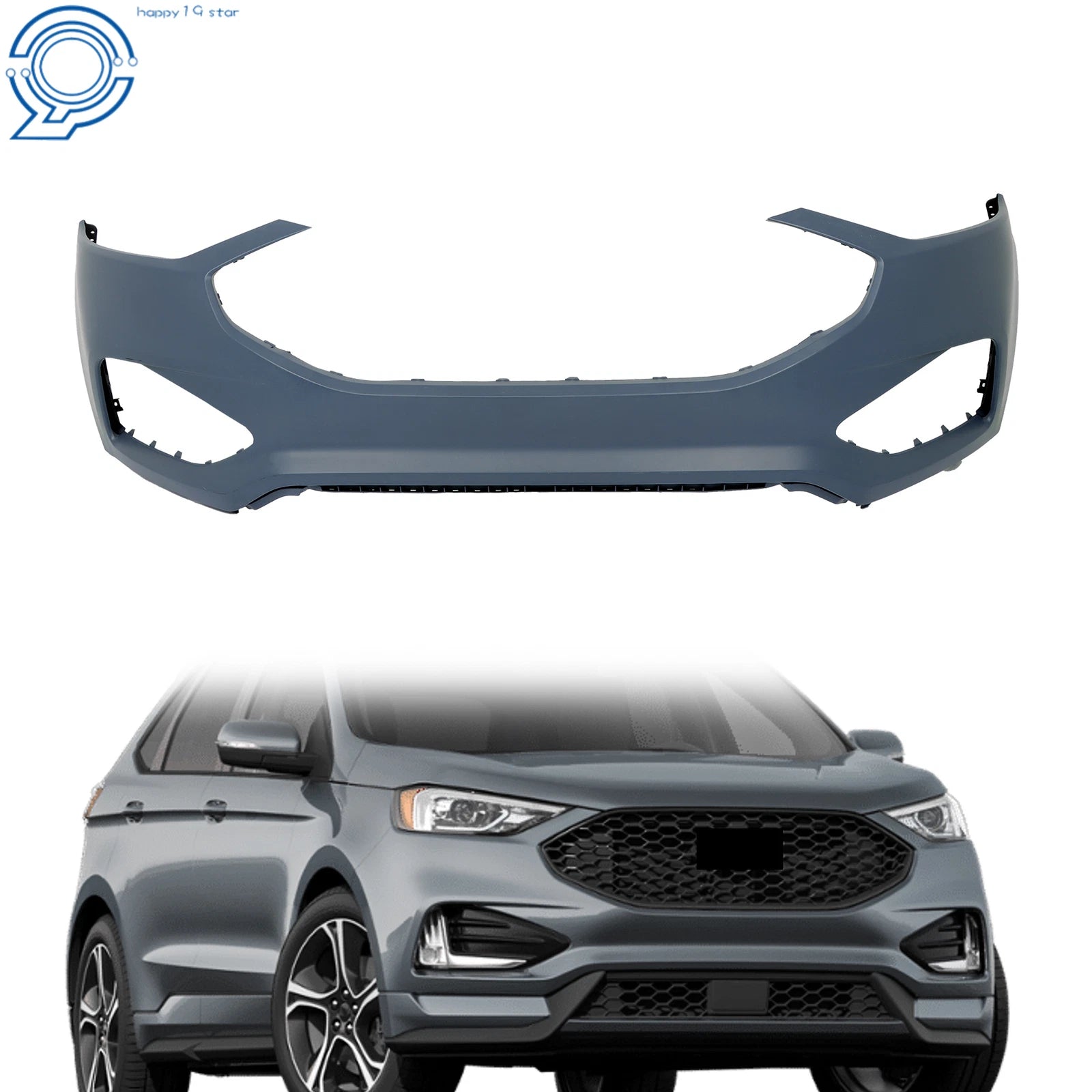 Front Bumper Cover for Ford Edge (2019–2024)