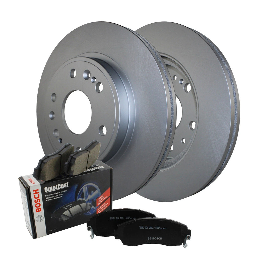 Front Brake Kit 330mm Disc Rotors & Bosch Ceramic Pads for Silverado Sierra 1500 (2014–2019)