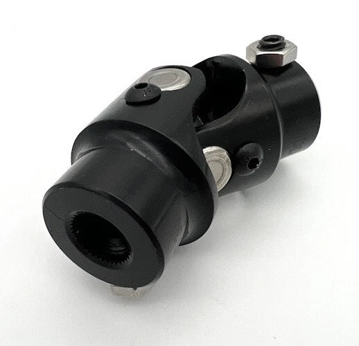 Universal Steering U Joint Replacement for Black Steel 5/8-36 to 3/4 DD (—)