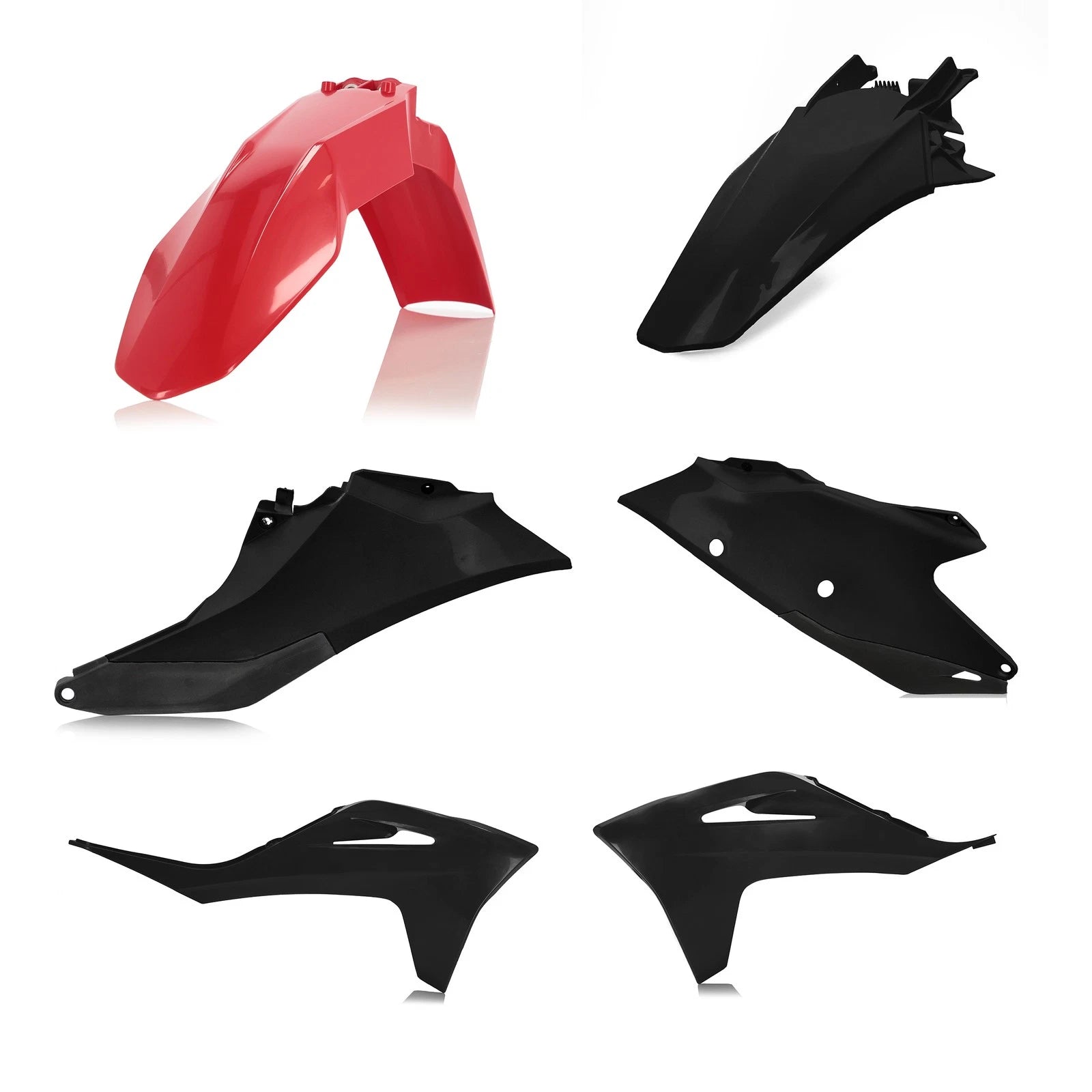 Plastic Kit for Gas/KTM (Red/Black)