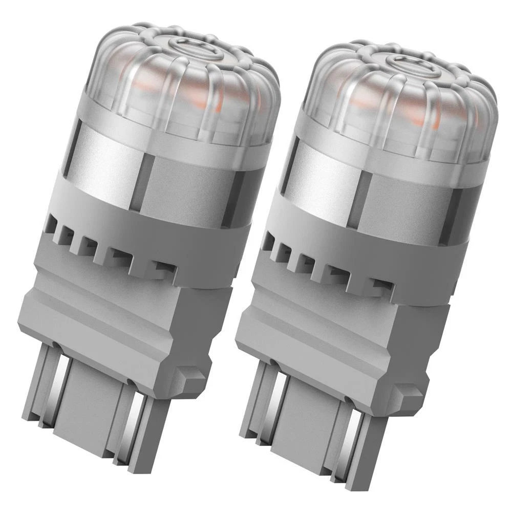 2X AUXITO 3157 3057 4057 T25 LED Amber Turn Signal Light Bulb